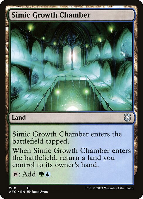 Simic Growth Chamber [Forgotten Realms Commander - 260]