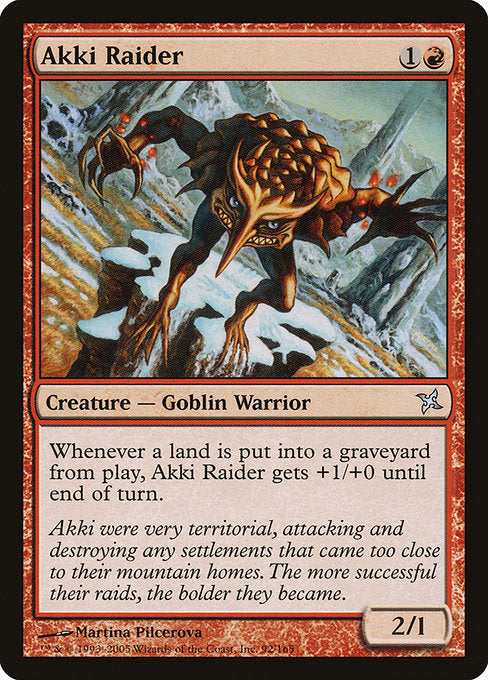 Akki Raider [Betrayers of Kamigawa - 92]