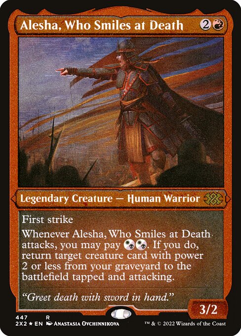 Alesha, Who Smiles at Death [Double Masters 2022 - 447]