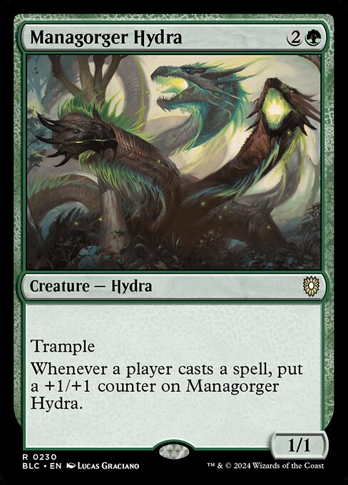 Managorger Hydra [Bloomburrow Commander - 230]