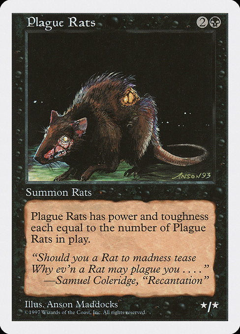 Plague Rats [Fifth Edition - 188]