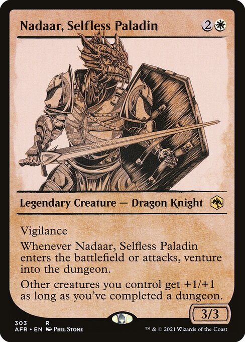 Nadaar, Selfless Paladin [Adventures in the Forgotten Realms - 303]