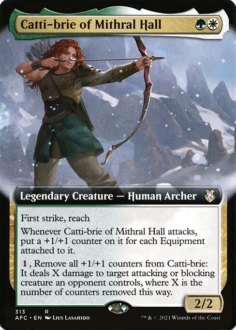 Catti-brie of Mithral Hall [Forgotten Realms Commander - 313]