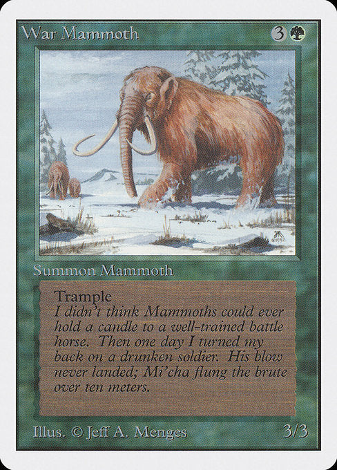 War Mammoth [Unlimited Edition - 228]