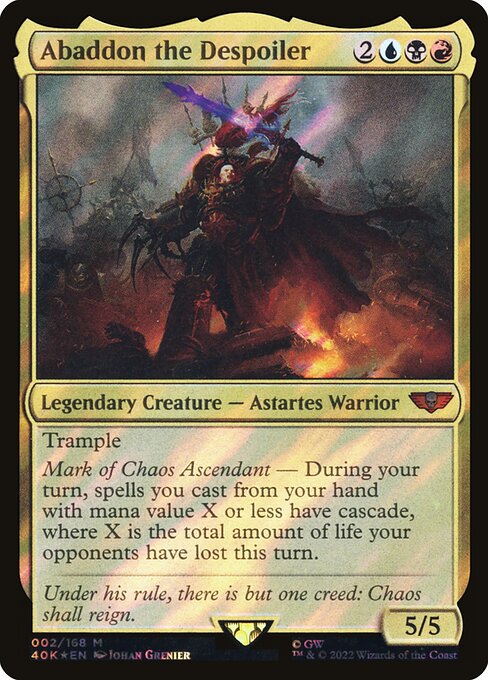 Abaddon the Despoiler [Warhammer 40,000 Commander - 2]