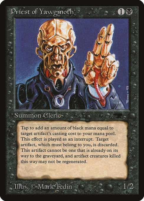 Priest of Yawgmoth [Antiquities - 19]