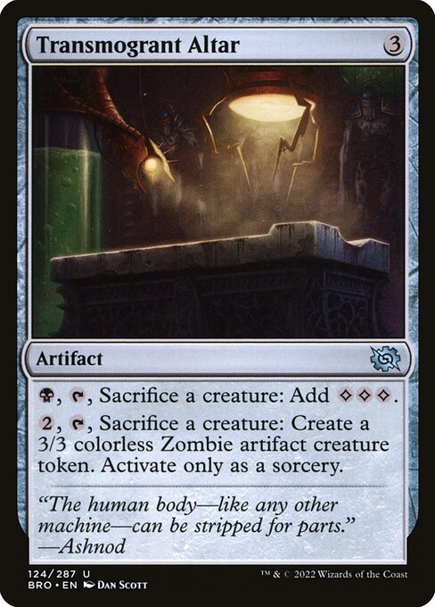 Transmogrant Altar [The Brothers' War - 124]