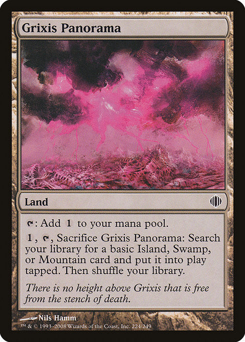 Grixis Panorama [Shards of Alara - 224]