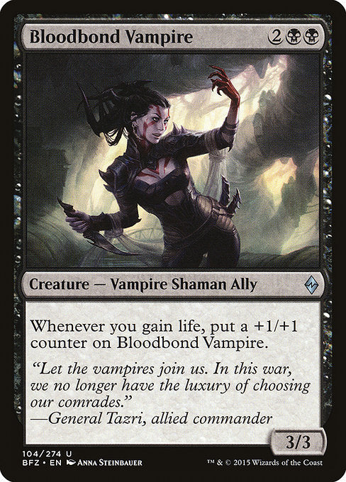 Bloodbond Vampire [Battle for Zendikar - 104]