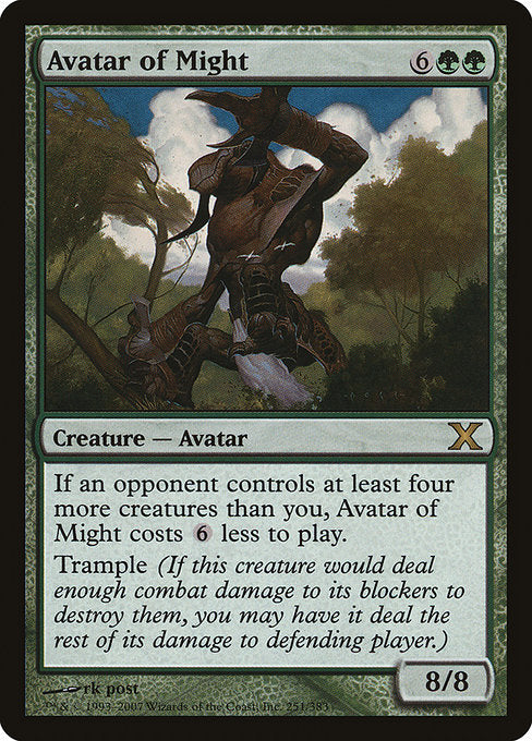 Avatar of Might [Tenth Edition - 251]