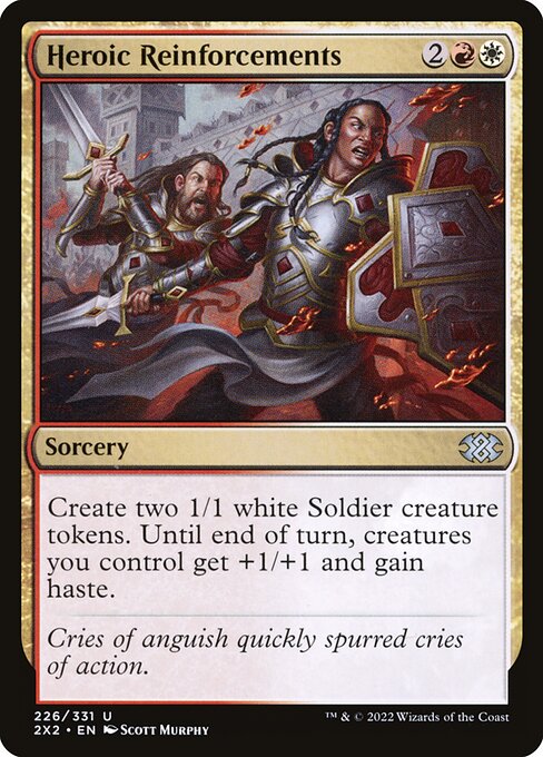 Heroic Reinforcements [Double Masters 2022 - 226]