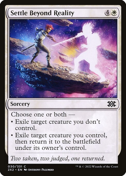 Settle Beyond Reality [Double Masters 2022 - 30]