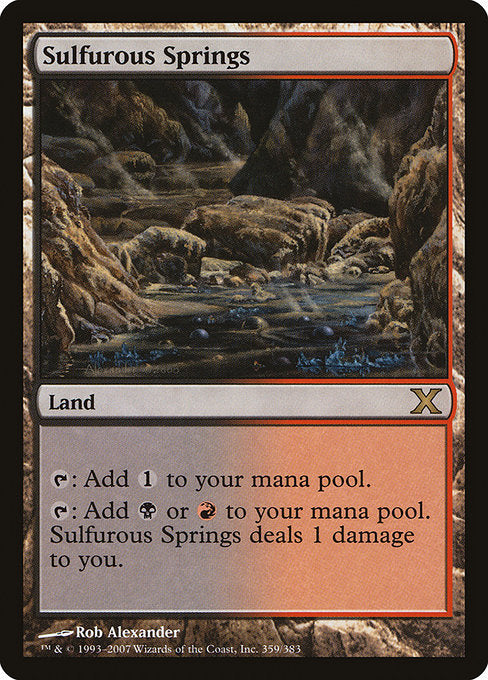 Sulfurous Springs [Tenth Edition - 359]
