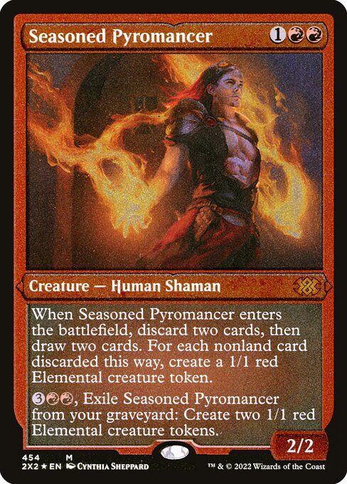 Seasoned Pyromancer [Double Masters 2022 - 454]