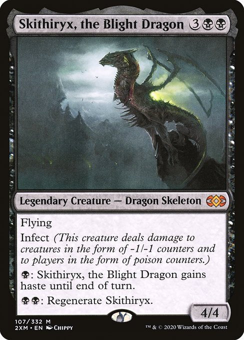 Skithiryx, the Blight Dragon [Double Masters - 107]
