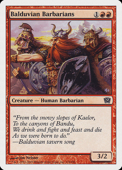 Balduvian Barbarians [Ninth Edition - 174]