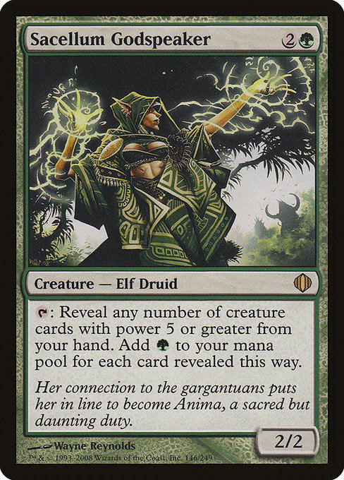 Sacellum Godspeaker [Shards of Alara - 146]