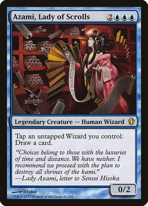 Azami, Lady of Scrolls [Commander 2013 - 31]