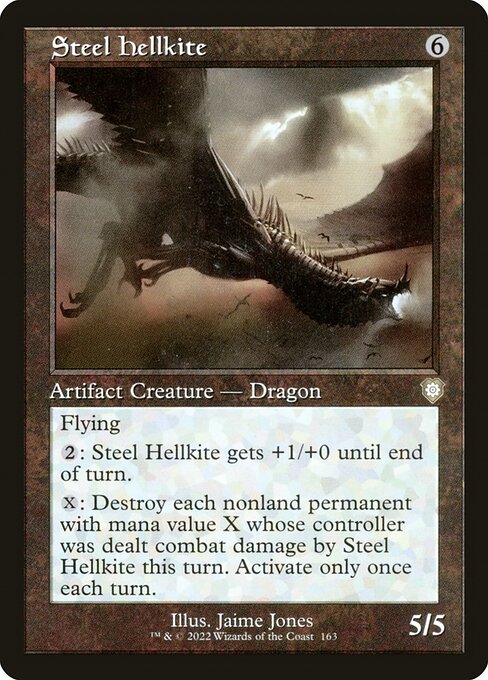 Steel Hellkite [The Brothers' War Commander - 163]