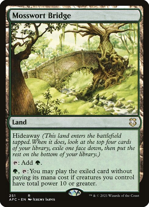Mosswort Bridge [Forgotten Realms Commander - 251]