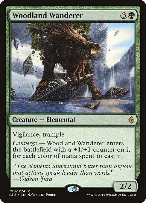 Woodland Wanderer [Battle for Zendikar - 198]