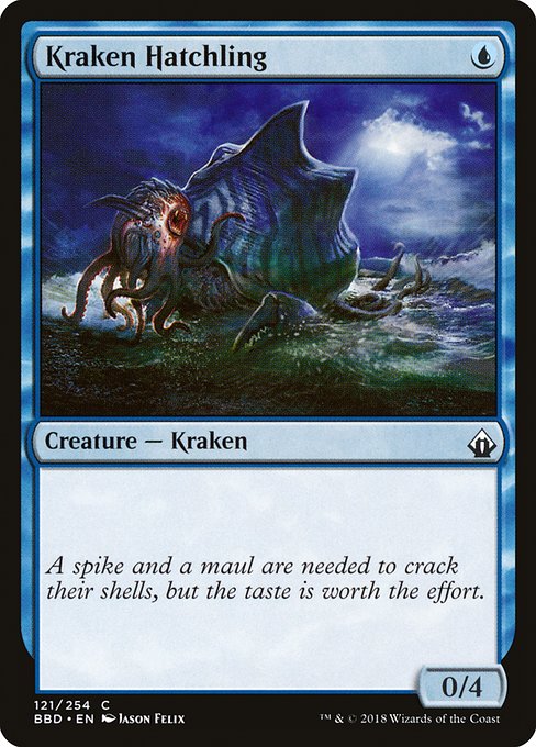 Kraken Hatchling [Battlebond - 121]