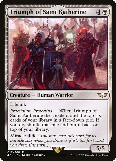 Triumph of Saint Katherine [Warhammer 40,000 Commander - 17]
