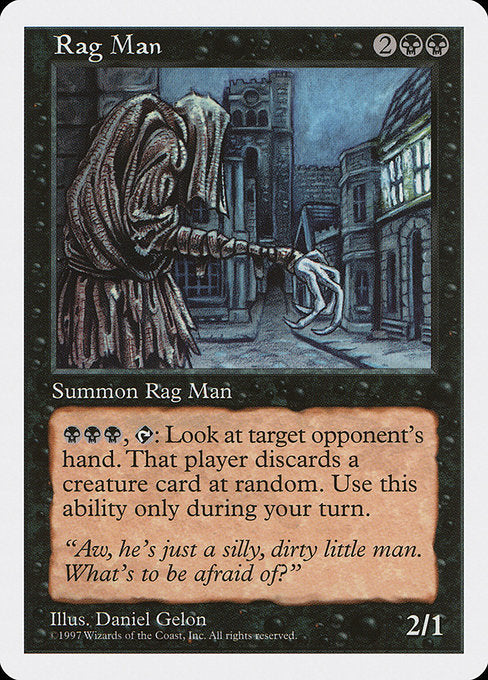 Rag Man [Fifth Edition - 190]