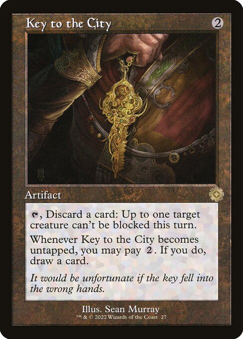 Key to the City [The Brothers' War Retro Artifacts - 27]