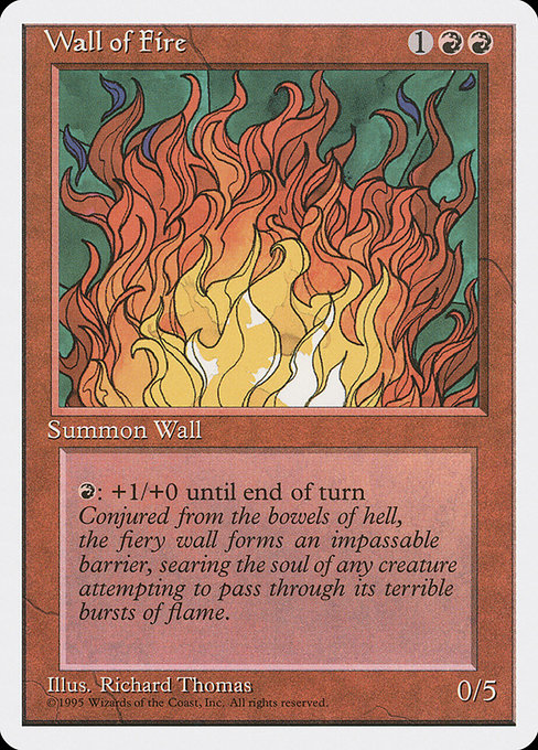 Wall of Fire [Fourth Edition - 230]