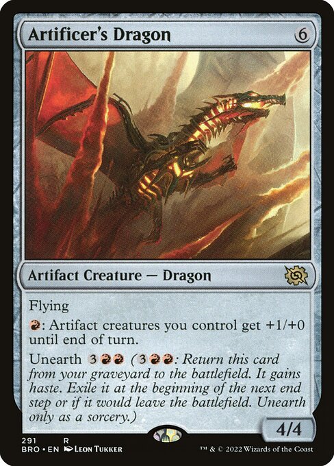 Artificer's Dragon [The Brothers' War - 291]