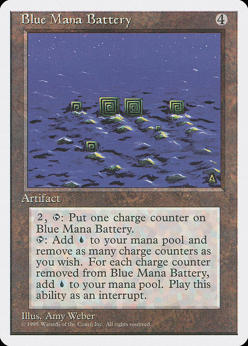 Blue Mana Battery [Fourth Edition - 300]