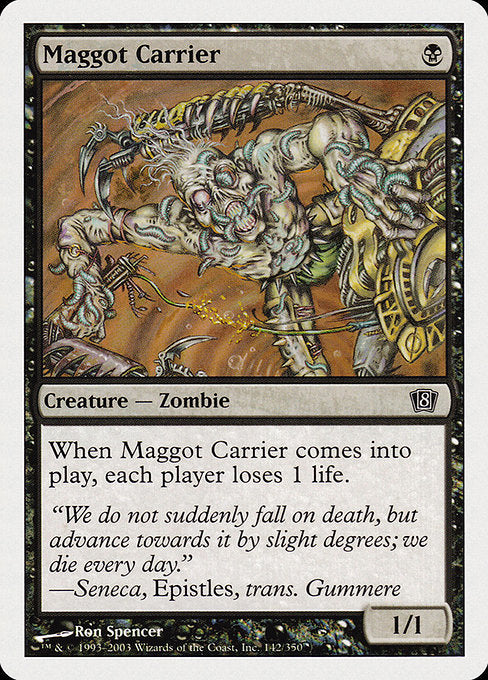 Maggot Carrier [Eighth Edition - 142]