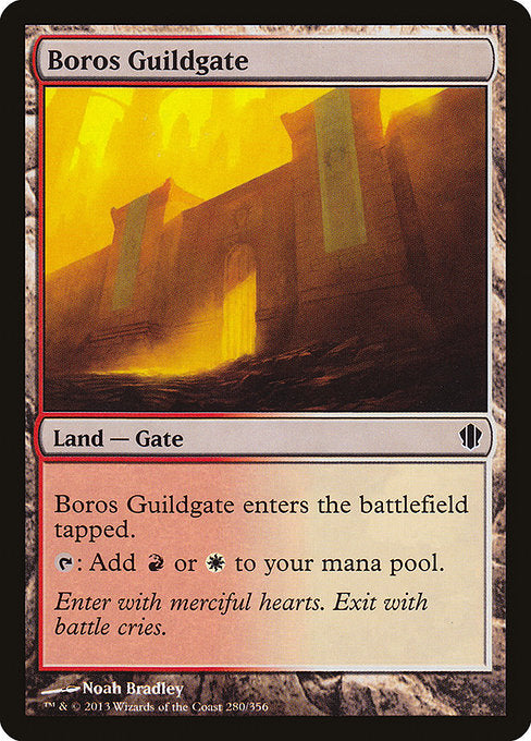 Boros Guildgate [Commander 2013 - 280]