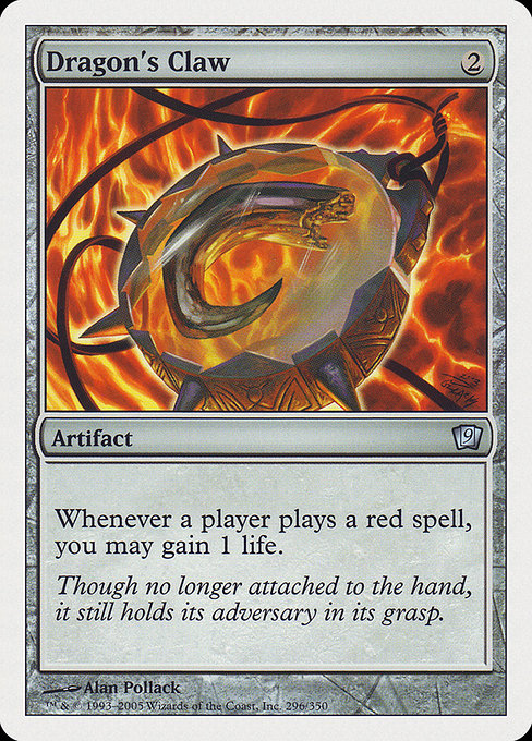 Dragon's Claw [Ninth Edition - 296]