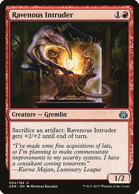 Ravenous Intruder [Aether Revolt - 94]