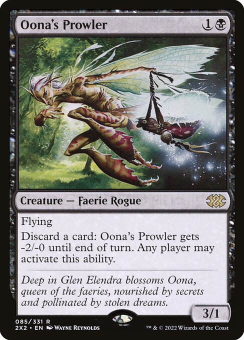 Oona's Prowler [Double Masters 2022 - 85]