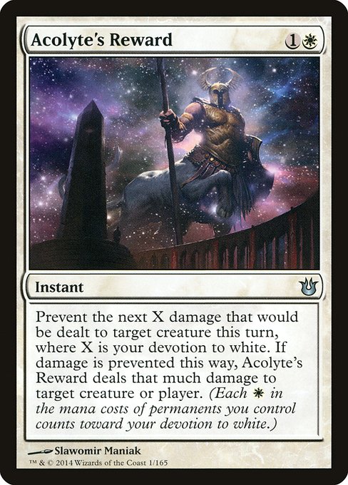 Acolyte's Reward [Born of the Gods - 1]