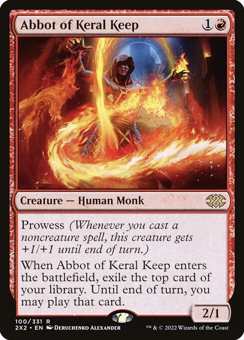 Abbot of Keral Keep [Double Masters 2022 - 100]