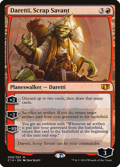 Daretti, Scrap Savant [Commander 2014 - 33]