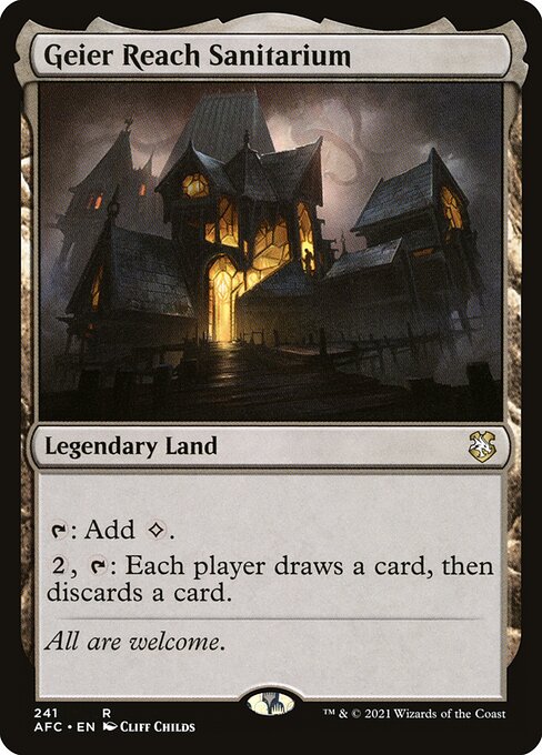 Geier Reach Sanitarium [Forgotten Realms Commander - 241]
