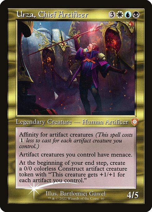 Urza, Chief Artificer [The Brothers' War Commander - 40]