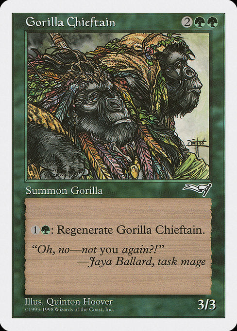 Gorilla Chieftain [Anthologies - 57]