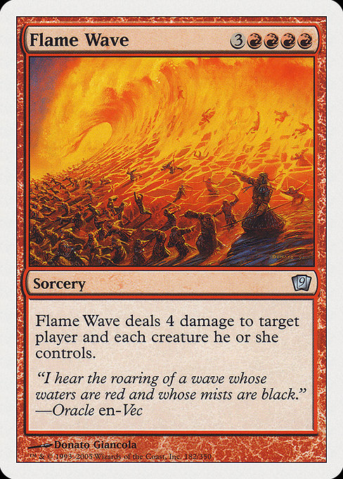 Flame Wave [Ninth Edition - 182]
