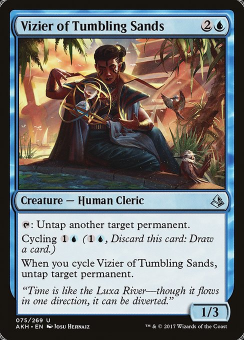 Vizier of Tumbling Sands [Amonkhet - 75]