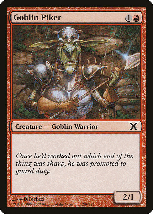 Goblin Piker [Tenth Edition - 209]