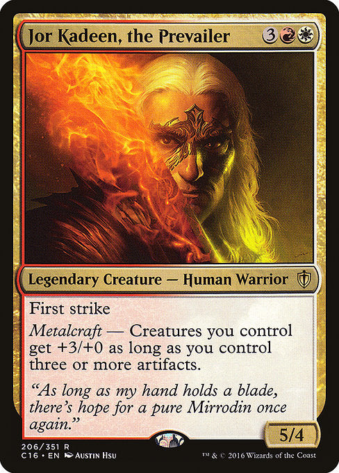 Jor Kadeen, the Prevailer [Commander 2016 - 206]