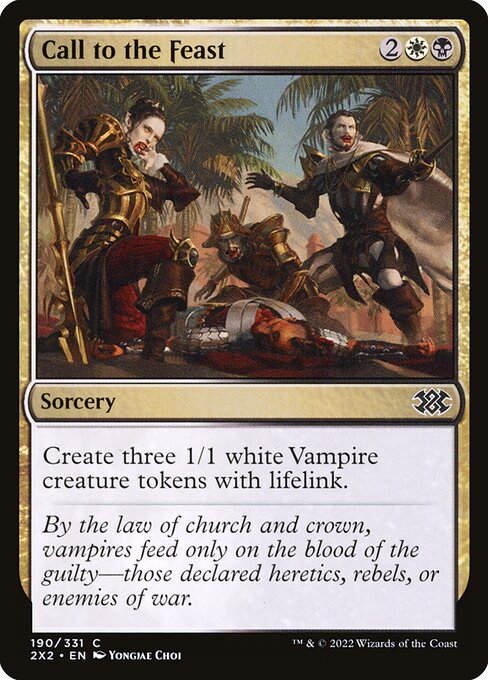 Call to the Feast [Double Masters 2022 - 190]