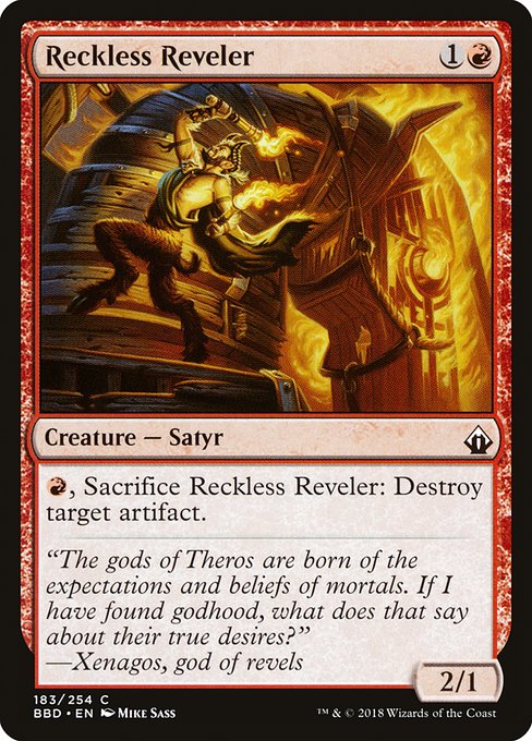 Reckless Reveler [Battlebond - 183]