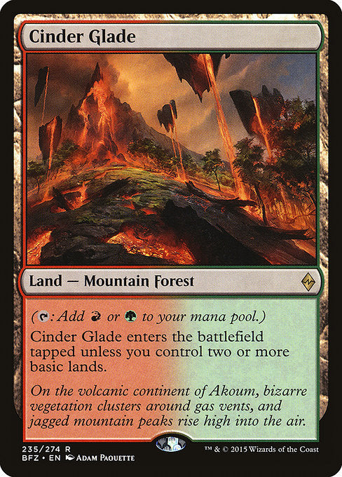 Cinder Glade [Battle for Zendikar - 235]